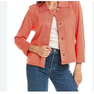 CAbi Coral Button Down Shirt